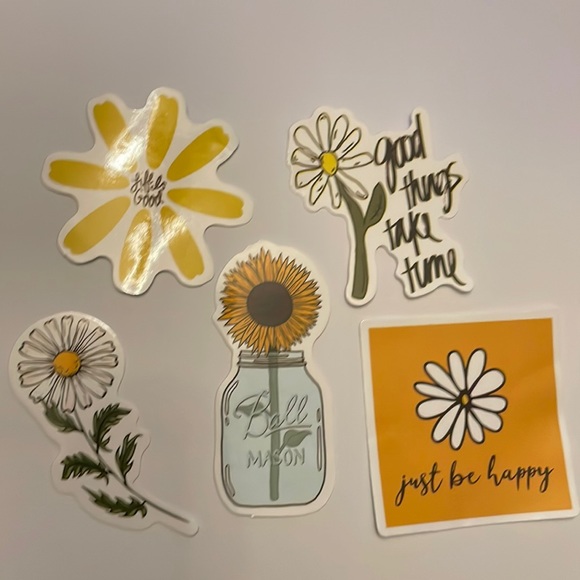 Flower sticker bundle - Picture 1 of 1